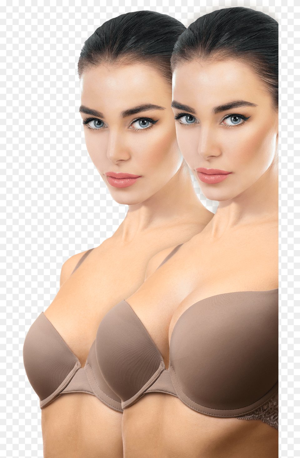 Before And After Breast Augmentation Brassiere, Bra, Clothing, Underwear, Lingerie Free Transparent Png