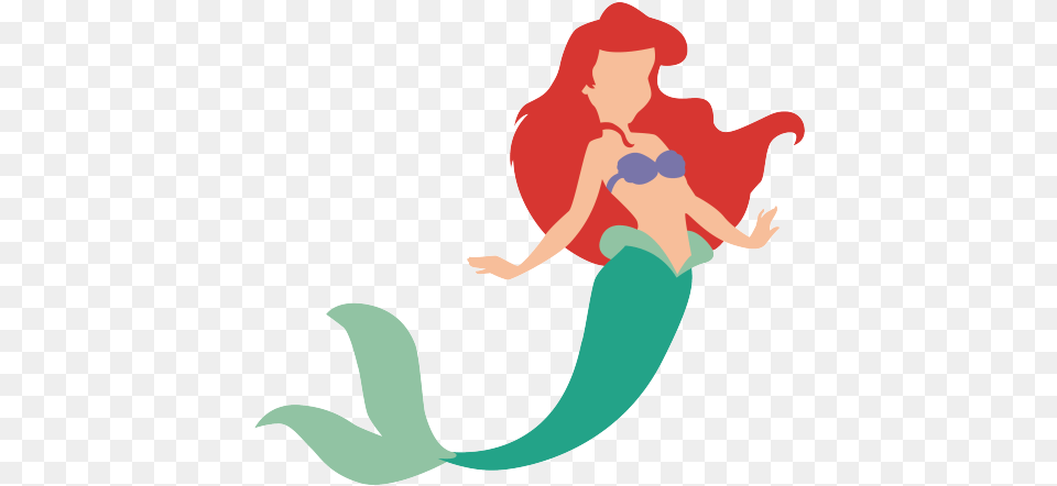 Before The Human Logs Ariel The Little Mermaid, Baby, Person Free Png