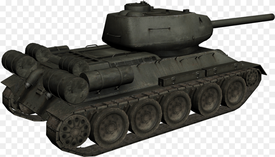 Began Converting Soviet Tank T 34 85 Of Early Releases Artillery, Armored, Military, Transportation, Vehicle Png Image