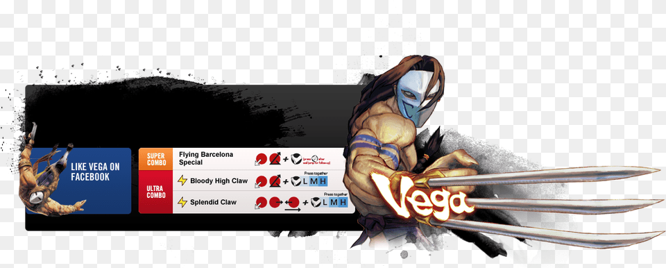 Began Working With M Vega Street Fighter, Adult, Male, Man, Person Free Png