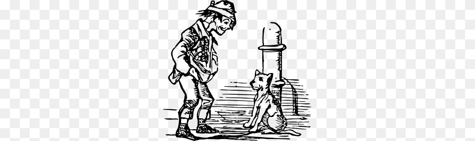 Beggar And Dog Clip Art Vector, Person, Drawing Free Png