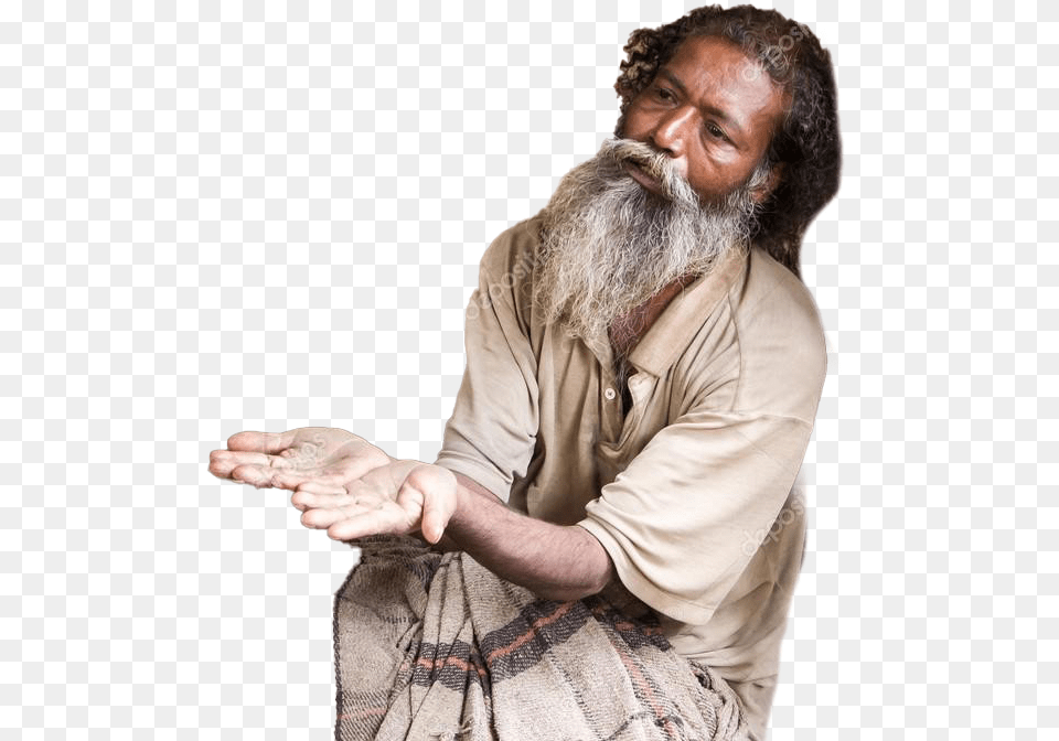 Beggar Poeple Heart Touching Humanity Quotes, Portrait, Photography, Person, Head Free Transparent Png