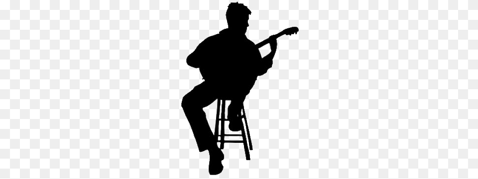 Beginning Guitar Learn These Basic Guitar Chords In A Step, Silhouette, Musical Instrument, Adult, Person Free Png