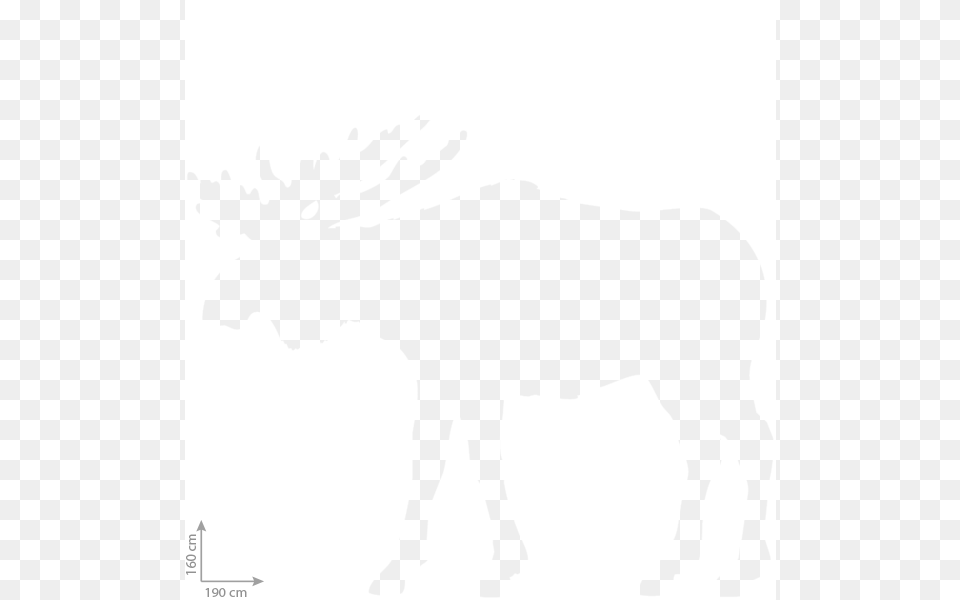 Behangbeest Eland Behang Muurprint Eland Links Breed 190 X Hoog Free Transparent Png