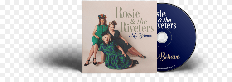 Behave Rosie Amp The Riveters Music, Adult, Person, Girl, Female Free Transparent Png