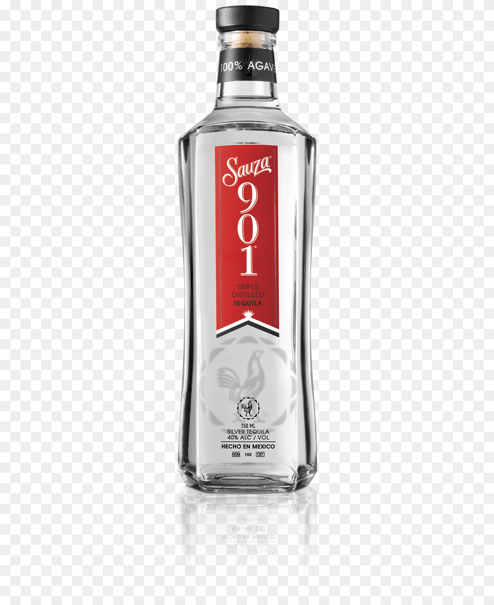 Behind Sauza 901 Tequila, Alcohol, Beverage, Liquor, Gin Free Transparent Png