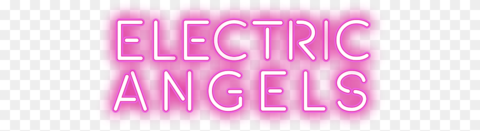 Behind The Bops Electric Angels Dot, Light, Purple, Neon, Text Free Png Download