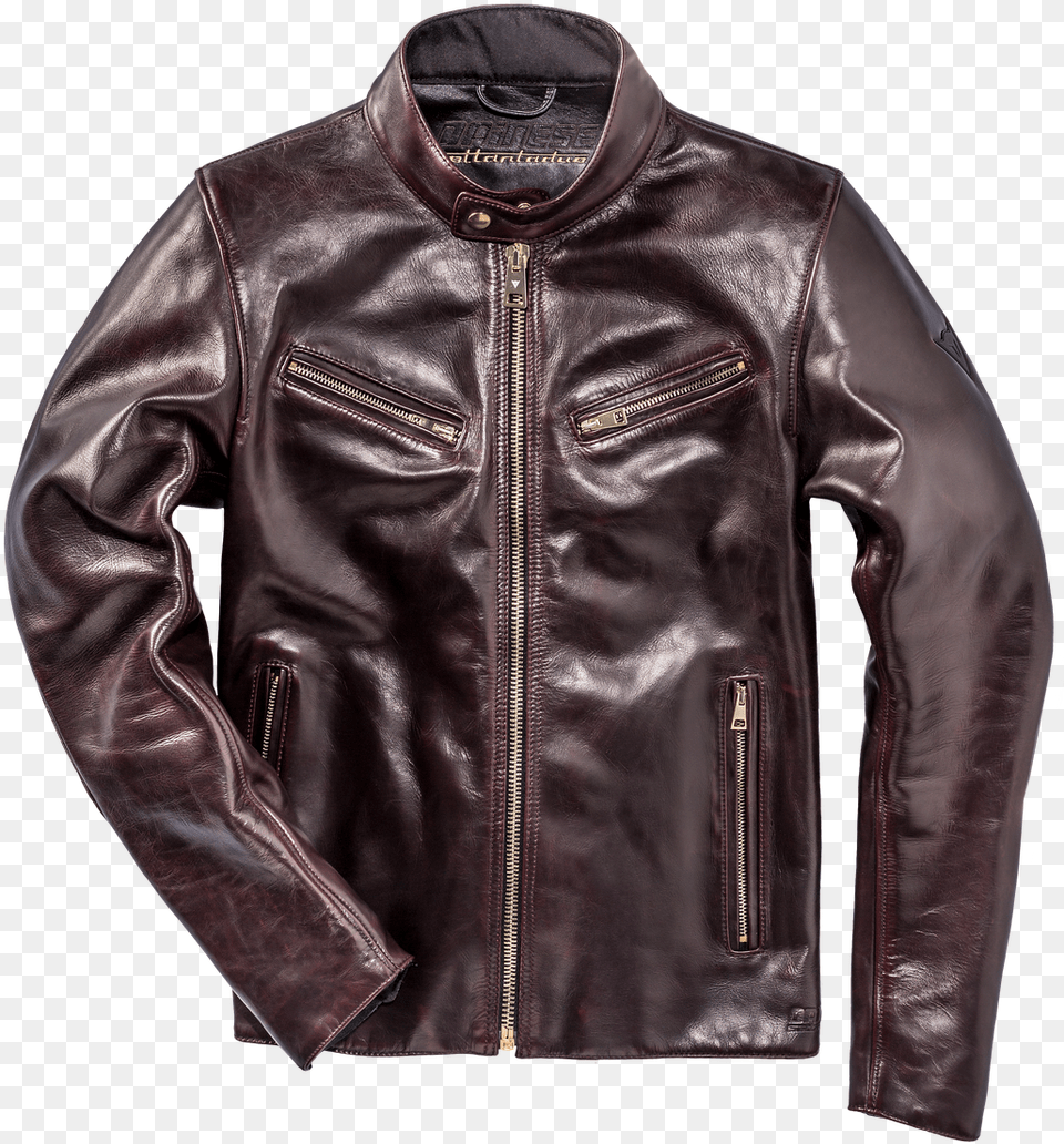 Behind The Dainese Demon Flower Design Dainese Patina 72 Leather Jacket, Clothing, Coat, Leather Jacket Free Png Download