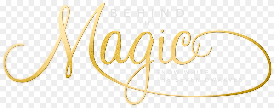 Behind The Magic Calligraphy, Text Png