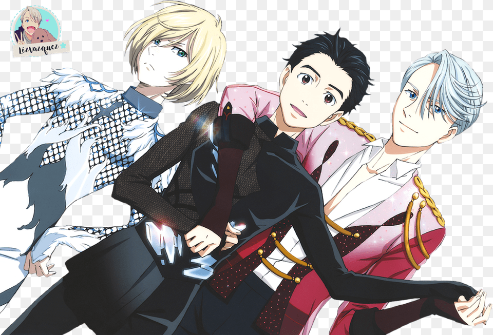 Behind The Scenes Of Yuri On Ice With Mappa Panel At Yurio Yuri Y Viktor, Adult, Publication, Person, Female Png Image
