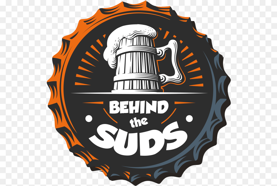 Behind The Suds Wooden Beer Mug Logo, Symbol, Badge, Building, Architecture Free Png Download