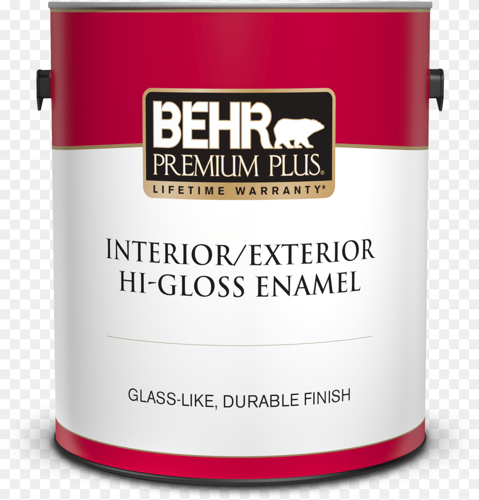 Behr High Gloss White Paint, Paint Container, Bottle, Shaker Free Png Download