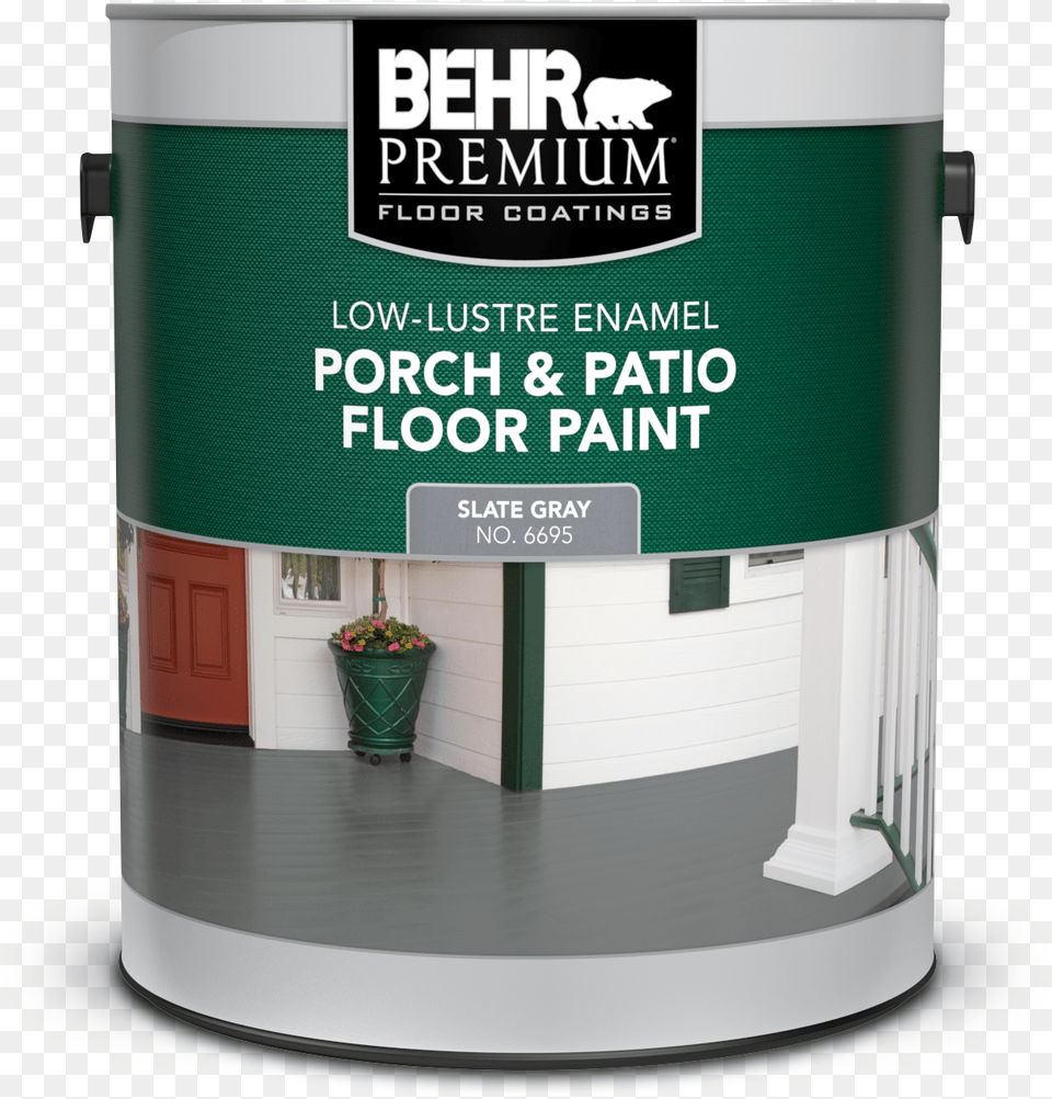 Behr White Concrete Stain, Paint Container Free Png Download