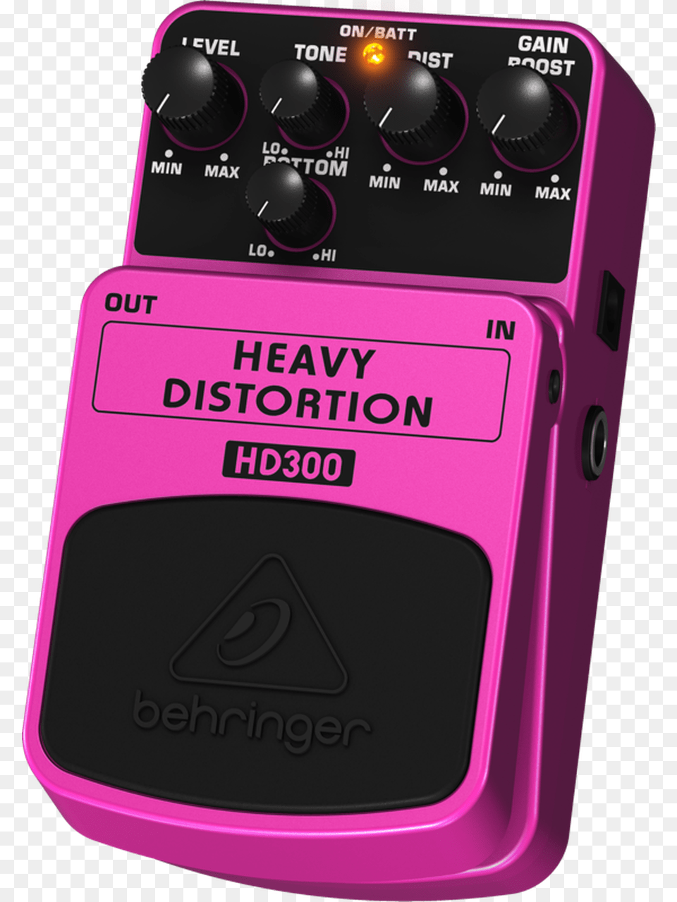 Behringer Hd300 Heavy Metal Distortion Effects Pedal Behringer Heavy Distortion, Electronics, Mobile Phone, Phone, Amplifier Free Png Download