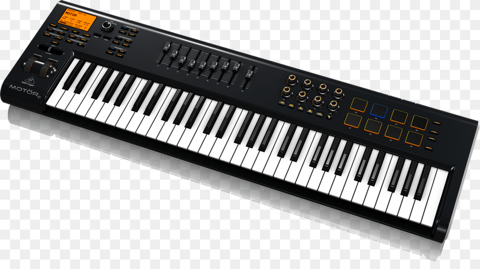 Behringer Motor61 61 Key Usbmidi Controller Kb Keyboard Roland E, Musical Instrument, Piano Png Image