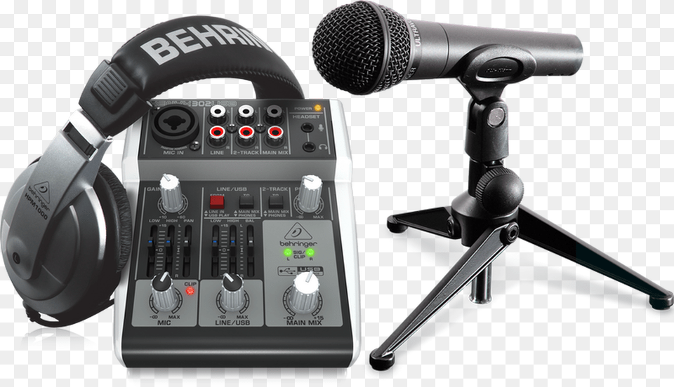 Behringer Podcastudio 2 Usb Behringer Podcastudio Usb, Electrical Device, Microphone, Electronics Free Png Download