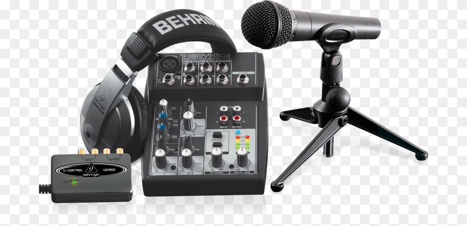 Behringer Podcastudio Usb, Electrical Device, Microphone, Appliance, Blow Dryer Free Png