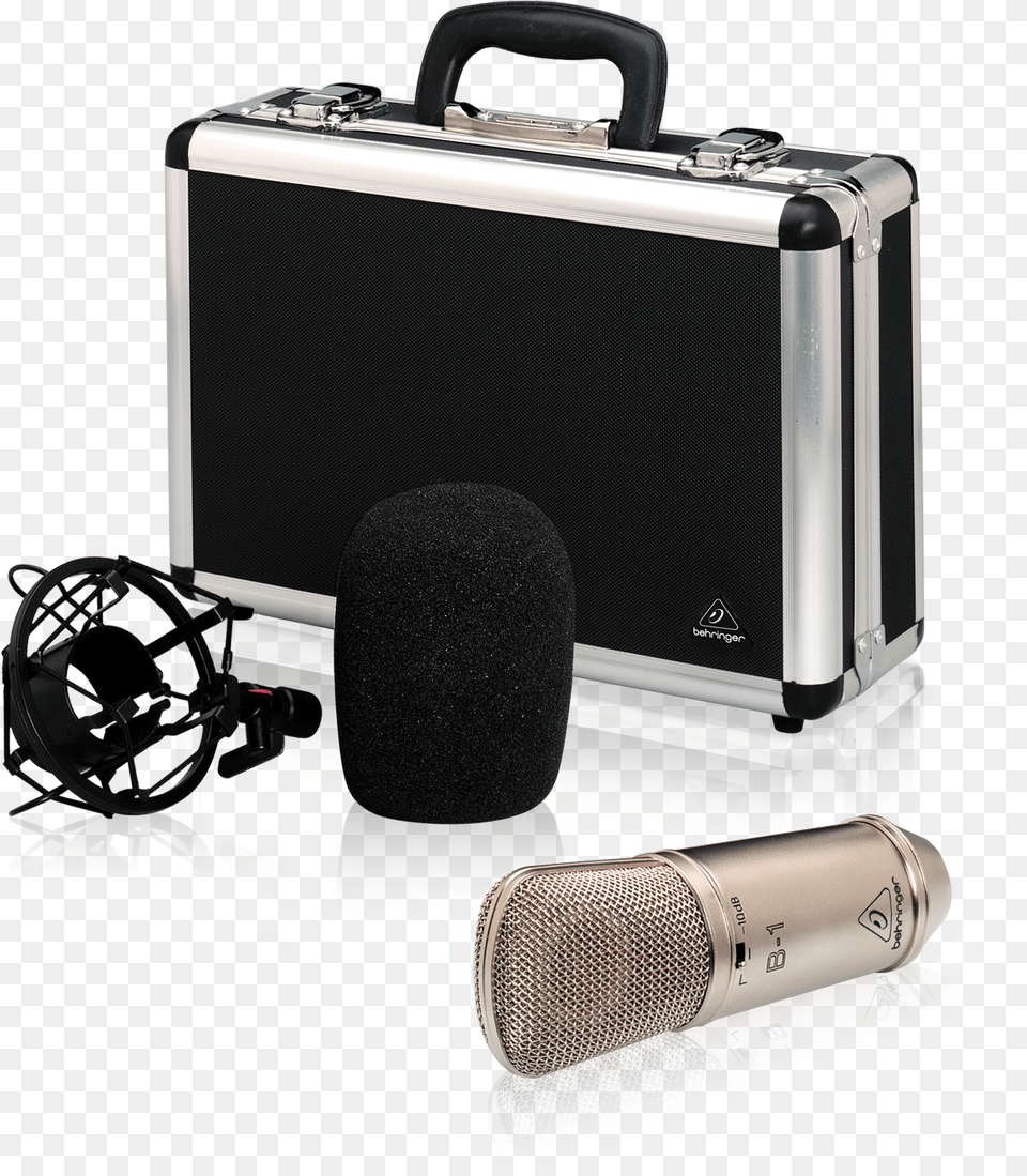 Behringer Product B 1 Behringer Condenser B 1, Electrical Device, Microphone, Bag, Machine Png