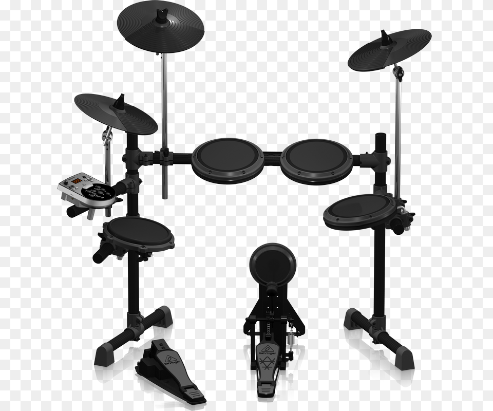 Behringer Xd Piece Electronic Drum Set Immerse Music, Musical Instrument, Percussion, E-scooter, Transportation Png Image
