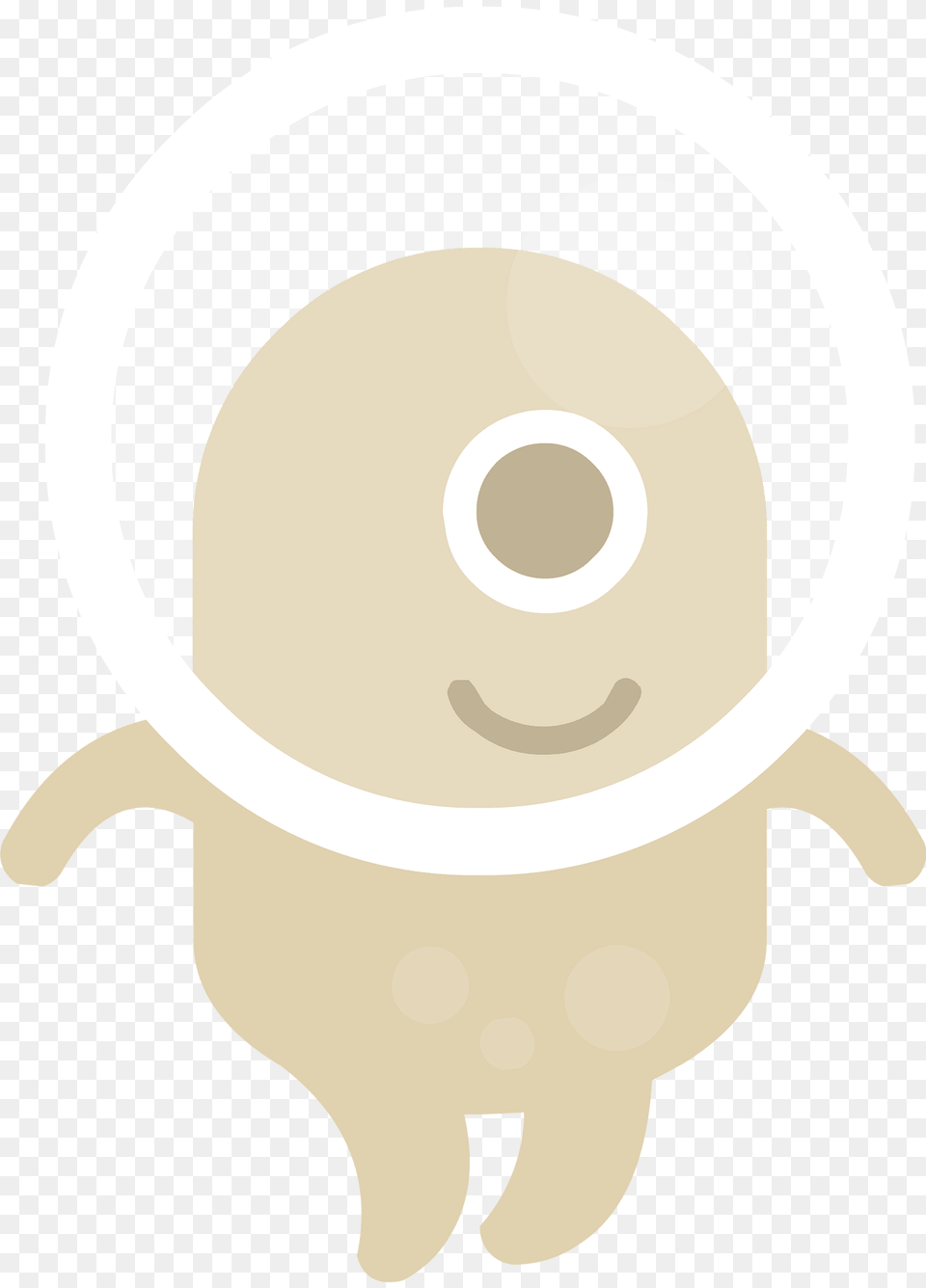 Beige Alien Clipart, Clothing, Hat, Bowl, Food Free Png Download