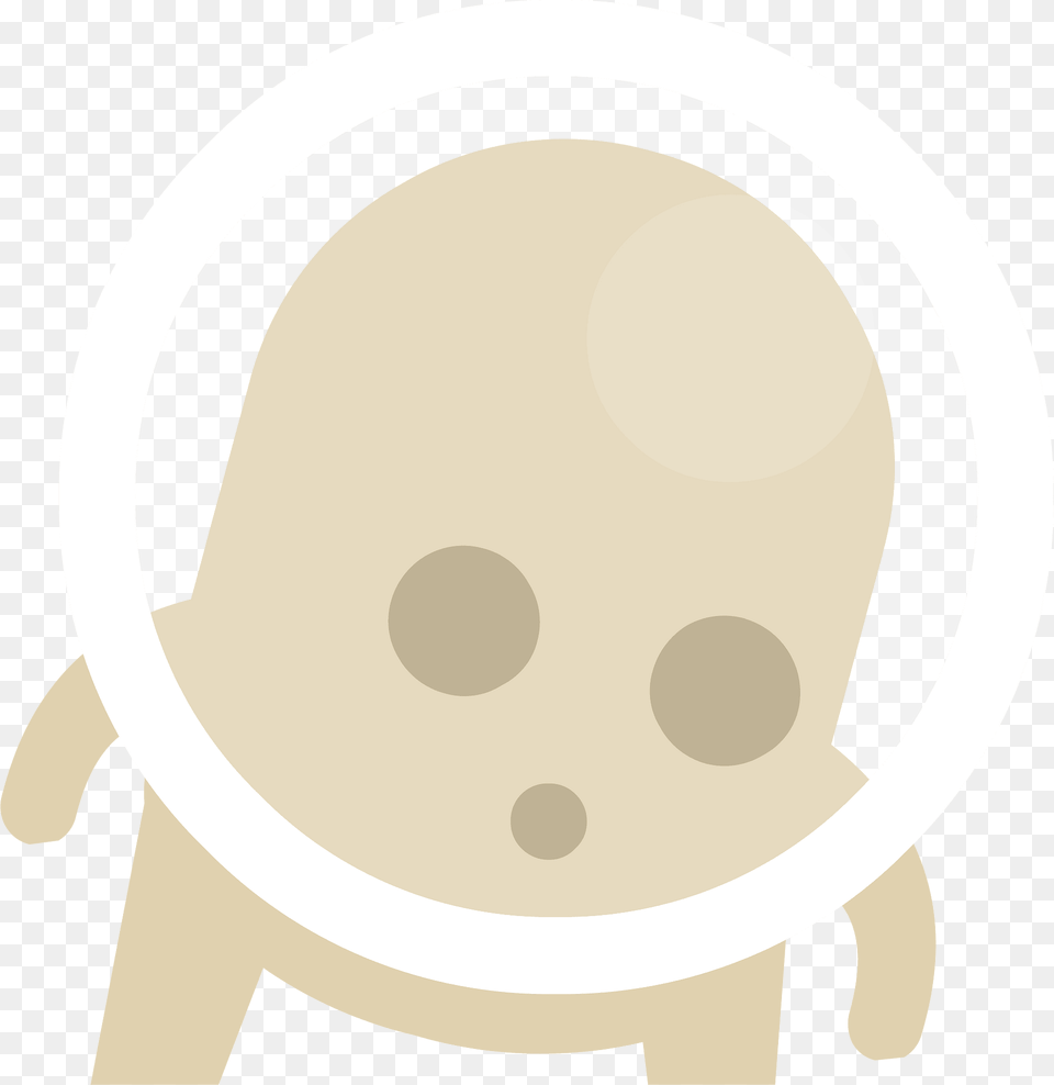 Beige Alien Clipart, Photography Free Png