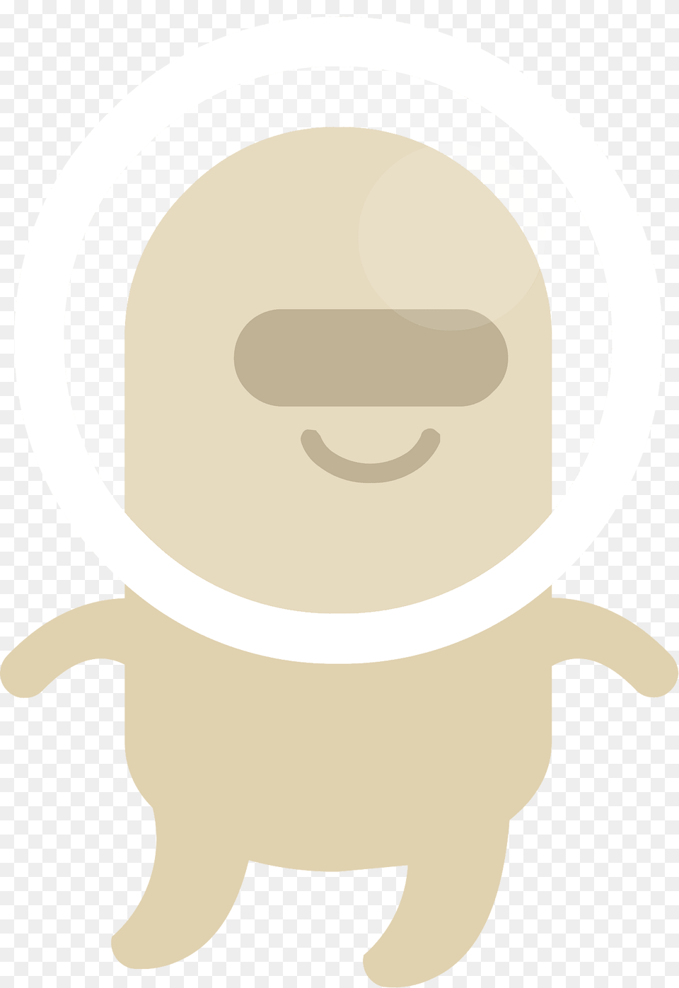 Beige Alien Clipart Png