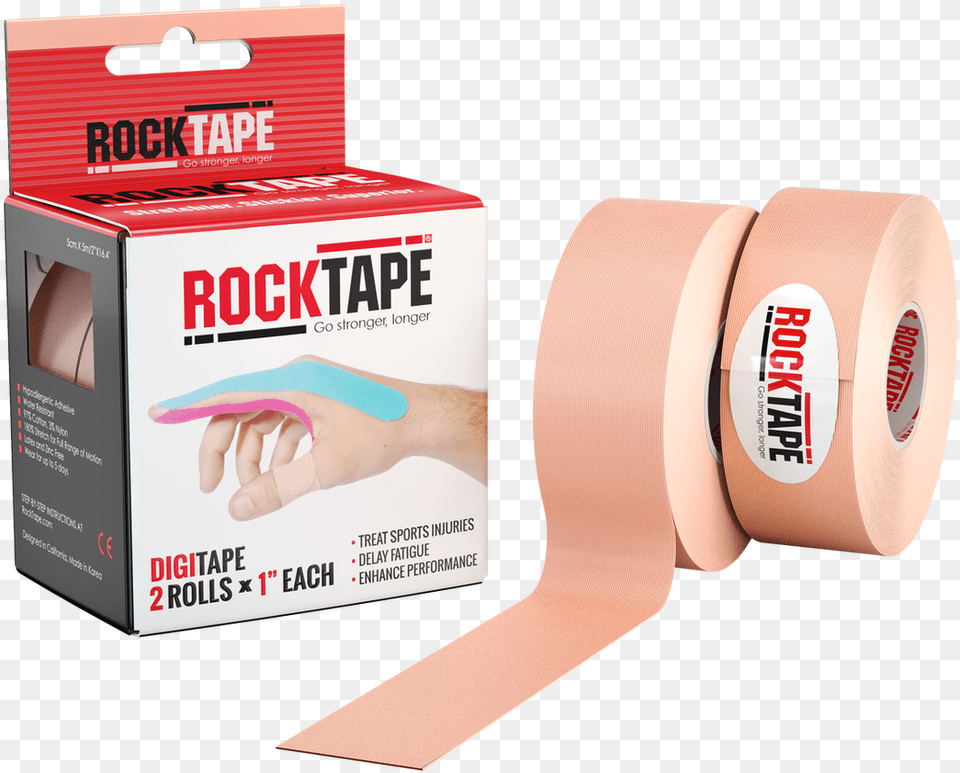Beige Digit Tape Rocktape 1quot Active Recovery Kinesiology Finger Tape, Baby, Person, Mailbox Png Image