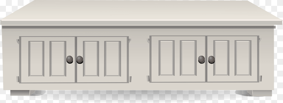 Beige Short Cabinet Clipart, Furniture, Sideboard, Closet, Cupboard Png Image