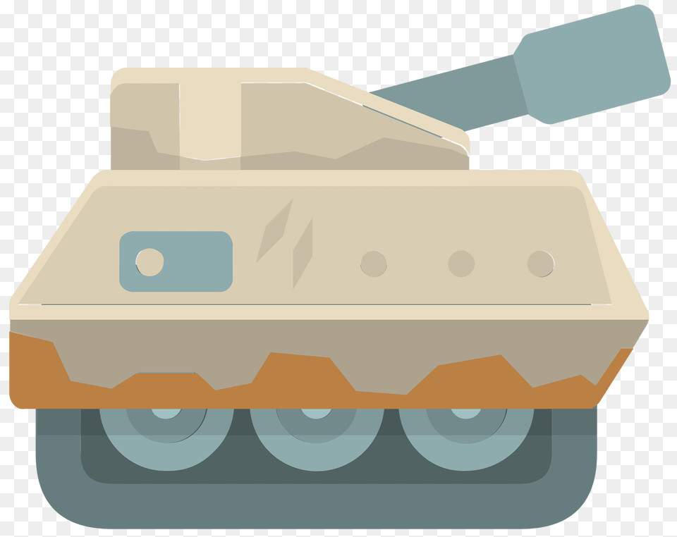 Beige Tank Clipart, Weapon, Armored, Military, Transportation Free Png Download