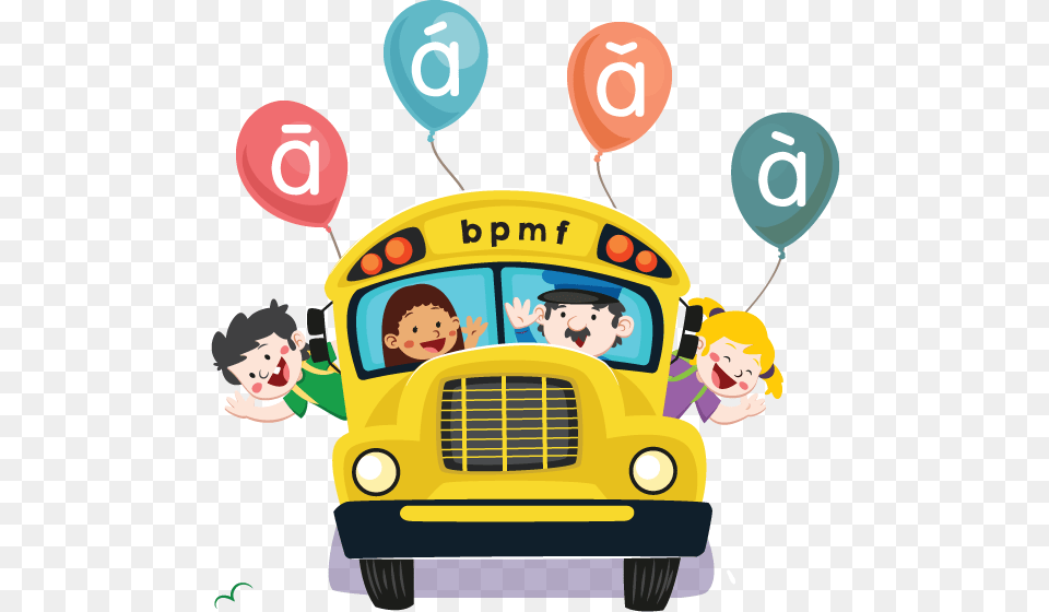 Beijing Language School Bring Out The Fullest Potential Back To School Kartun, Vehicle, Bus, Transportation, School Bus Free Transparent Png