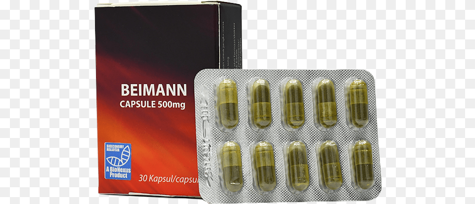 Beimann Capsule, Medication, Pill Free Png Download