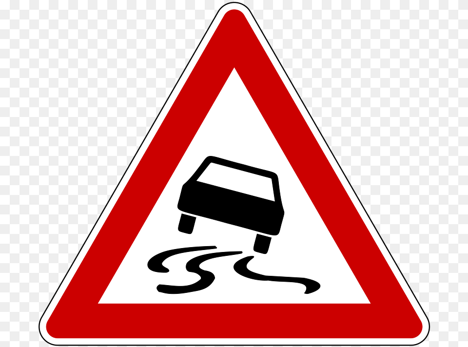 Being At The Wheel Of A Skidding Car Is A Frightening Segnali Stradali Passaggio A Livello, Sign, Symbol, Road Sign Png