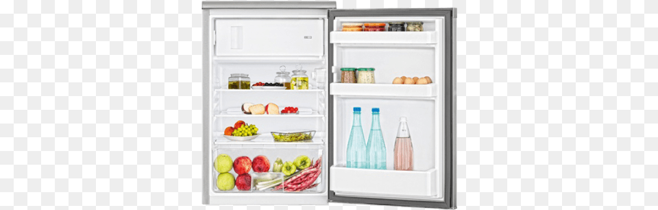 Beko 119l Stainless Steel Table Top Fridge Beko Tse1283x 119 Ltr Stainless Steel Bar Fridge, Appliance, Device, Electrical Device, Refrigerator Png Image