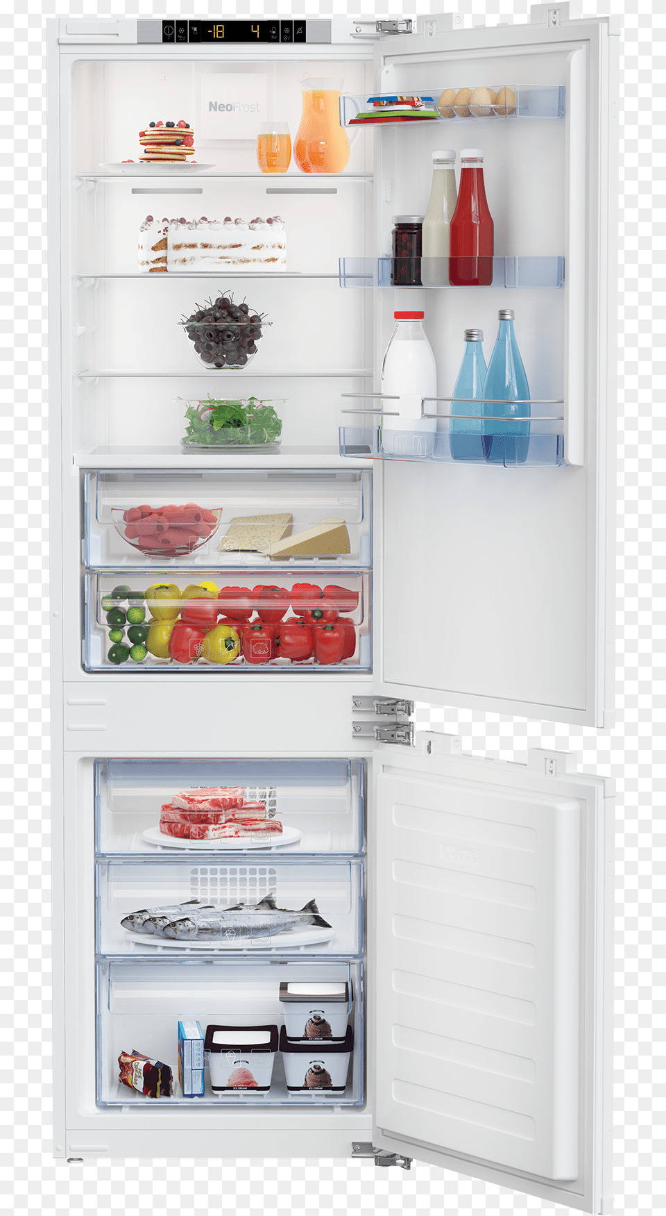 Beko, Appliance, Device, Electrical Device, Refrigerator Free Transparent Png