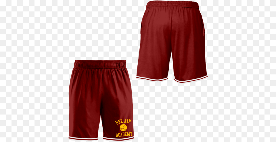 Bel Air Academy Colors Basketball Shorts Shorts, Clothing, Swimming Trunks Png