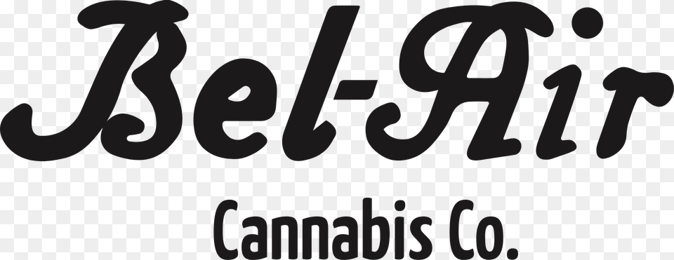 Bel Air Cannabis Co Graphics, Text Png