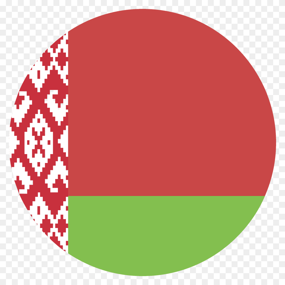 Belarus Flag Emoji Clipart, Home Decor, Oval Png
