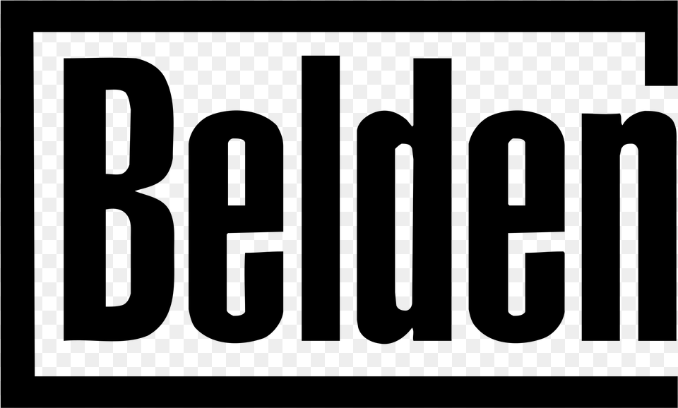 Belden Logo Transparent Logo Belden, Gray Free Png