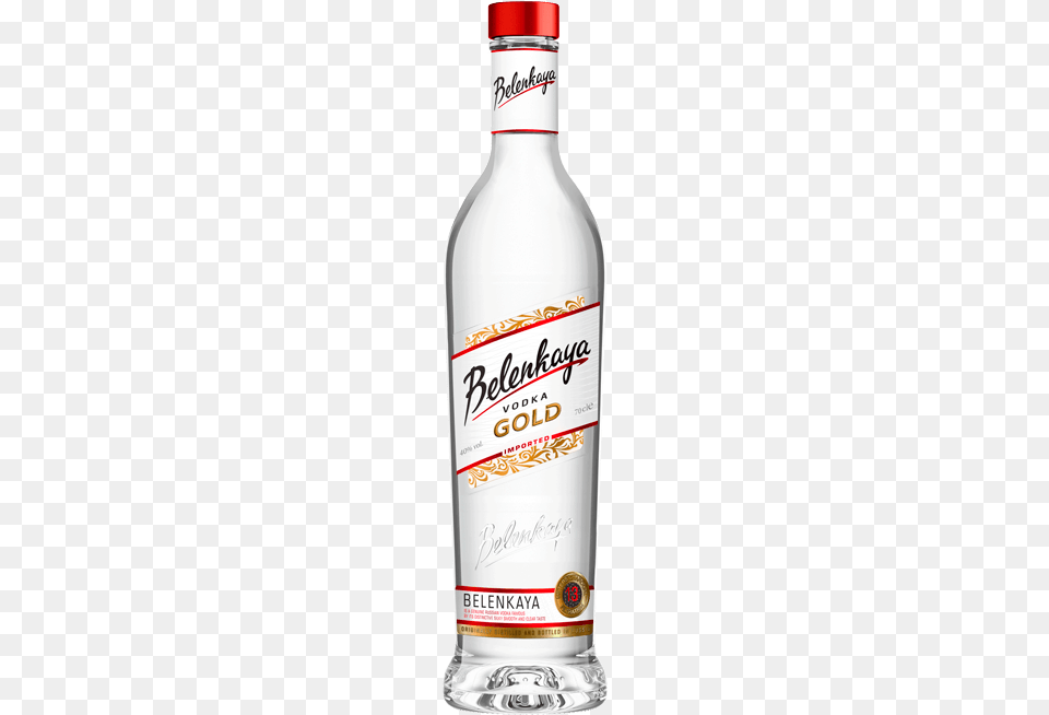 Belenkaya Gold Plain Vodka, Alcohol, Beverage, Liquor, Gin Png Image