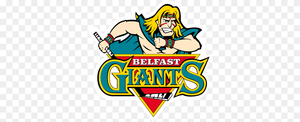 Belfast Giants Logo, Baby, Person, Book, Comics Png Image
