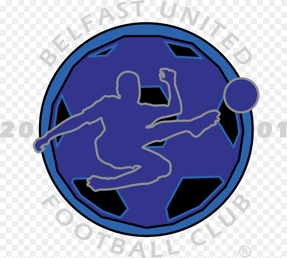 Belfast United Football Club Logo Transparent U0026 Svg Football Club, Face, Head, Person, Ammunition Free Png
