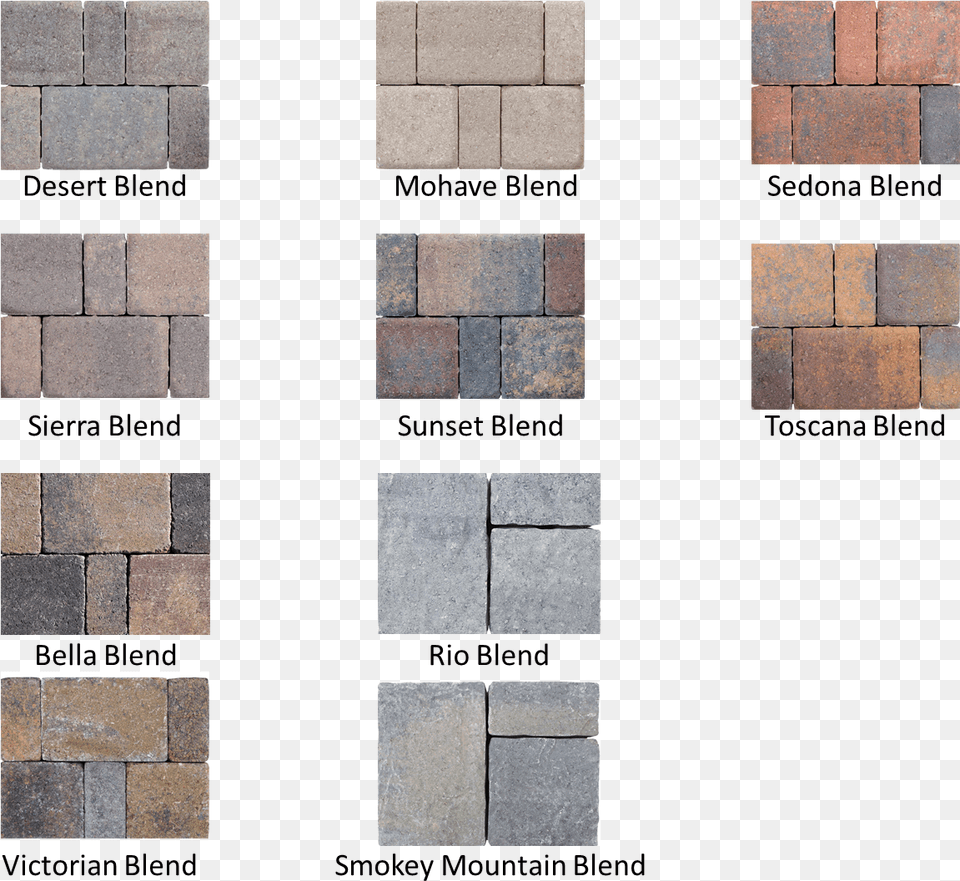 Belgard Concrete Pavers Colors Belgard Desert Blend Pavers, Walkway, Brick, Slate, Road Free Transparent Png