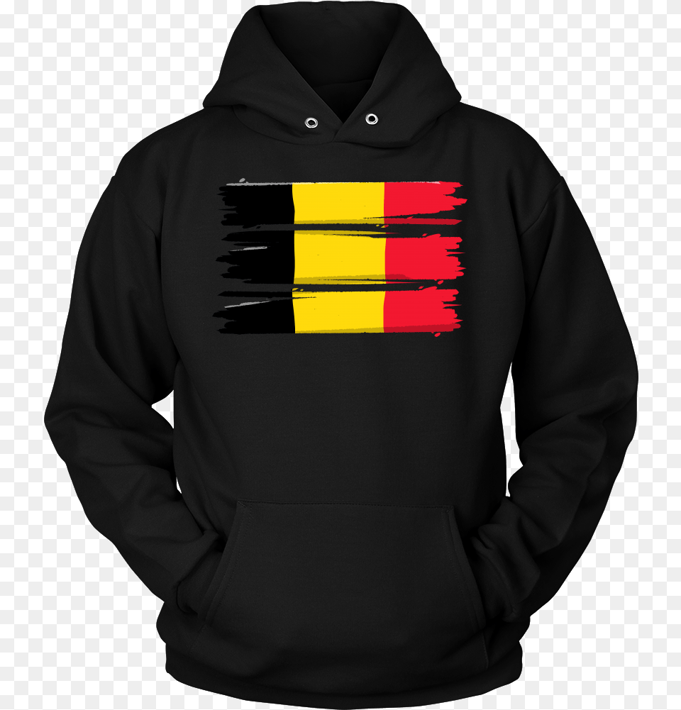 Belgian Belgium Europe Patriotic Country Flag Hoodie Straight Outta The Stand, Clothing, Knitwear, Sweater, Sweatshirt Png