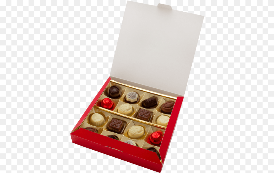 Belgian Chocolates In Gift Box Chocolate Truffle, Dessert, Food Free Png