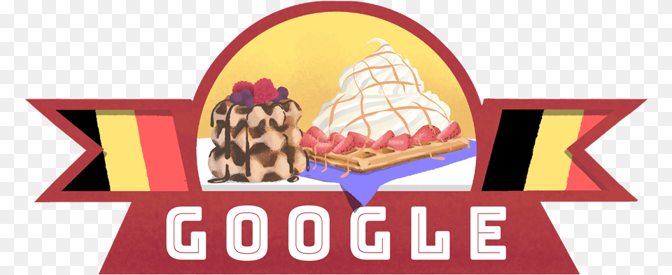 Belgian National Day 2018, Cream, Dessert, Food, Ice Cream Png