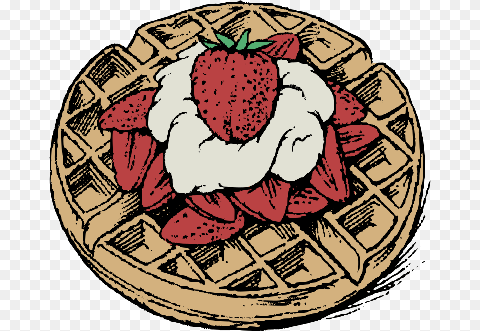 Belgian Waffles Colour, Berry, Food, Fruit, Plant Png Image