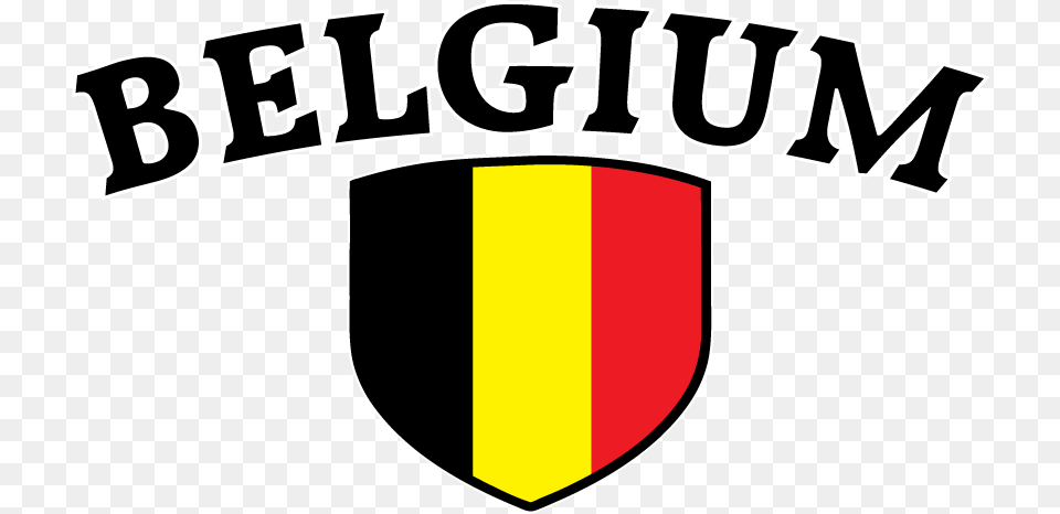 Belgium Belgian Belgi Brussels Flag Crest Soccer Football Emblem, Armor, Shield Free Transparent Png