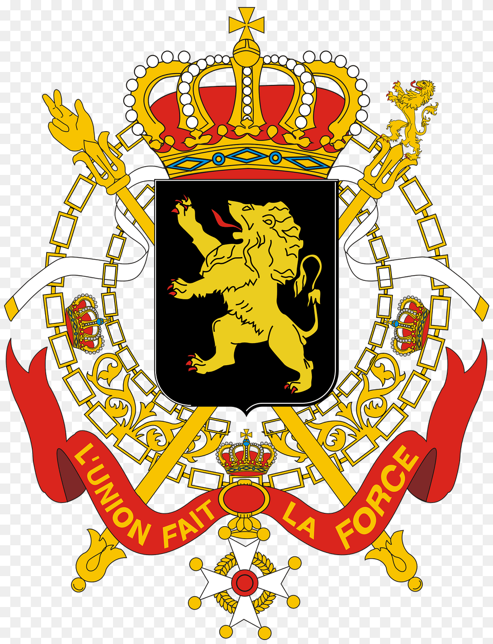 Belgium Coat Of Arms Clipart, Emblem, Symbol, Person, Logo Free Png