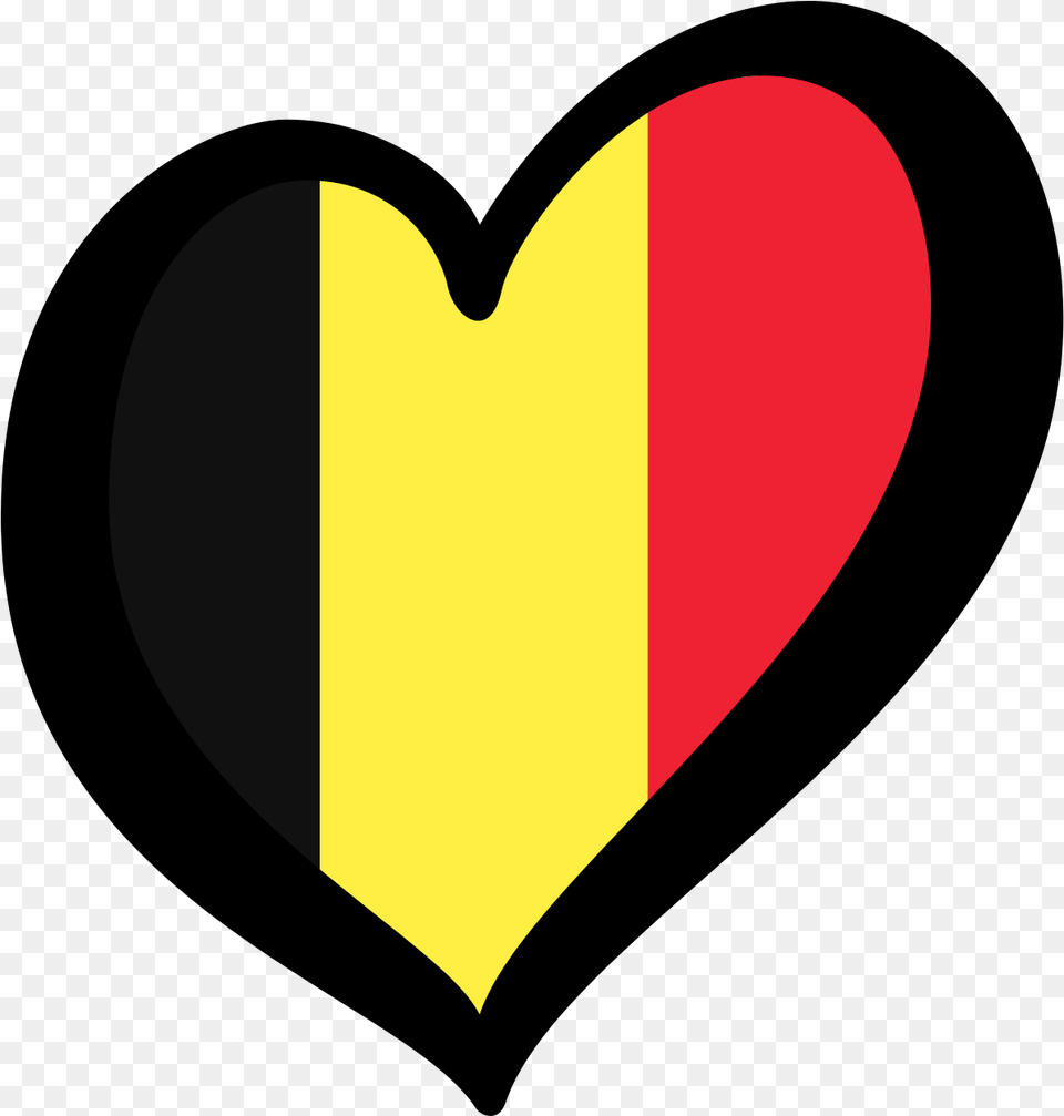 Belgium Eurovision Heart Flag Clipart Belgium Eurovision Heart Flag, Astronomy, Moon, Nature, Night Free Png Download