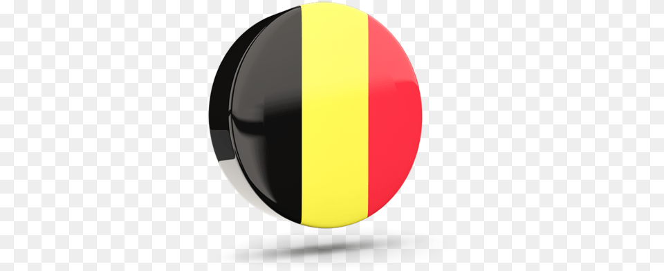 Belgium Flag 3d Circle, Sphere, Logo, Disk Png
